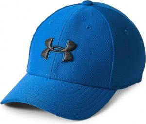 Under Armour Boys' Heathered Blitzing 3.0 кепка, Blue/ Royal/ Black