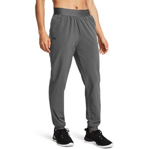 Спортивные брюки armoursport high rise wvn pnt Under Armour, цвет castlerock