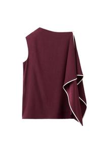 MANGO Блузка 'Sun-a' в цвете бургунди