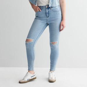 Юниорские облегающие леггинсы с высокой посадкой So, цвет medium dest