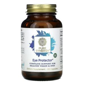Pure Synergy Eye Protector для поддержки здоровья глаз, 60 капсул