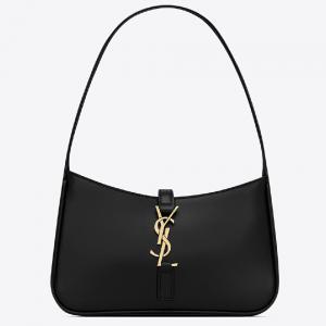 Сумка Saint Laurent Mini Le 5 A 7 Hobo, черный