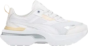 Кроссовки Puma Wmns Kosmo Rider Metallic Nimbus Cloud Vachetta, кремовый