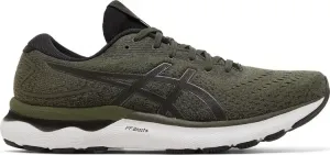 Кроссовки gel nimbus 24 'olive canvas' Asics, зеленый