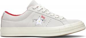 Кроссовки Converse Hello Kitty x One Star Suede Low Top White, белый