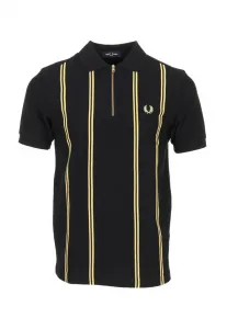 Рубашка-Поло à rayuresverticales Fred Perry, Black Champagne