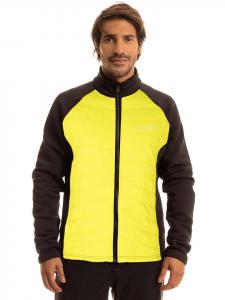 Дождевик Fischer Hybridjacke, цвет Gelb/Schwarz