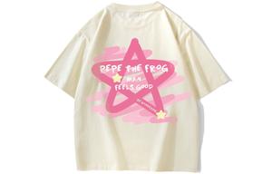 Футболка Unisex Pepe The Frog, Кремово-абрикосовая