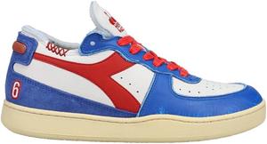 Мужские кроссовки Diadora Mi Basket Row Cut Philly 6 на шнуровке, повседневные - белые