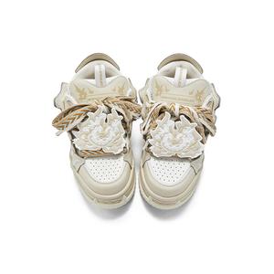 Кроссовки SENGUOGUO Skateboarding Shoes Unisex Low-top Beige, бежевый