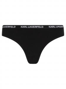 Karl Lagerfeld Трусики в черном цвете