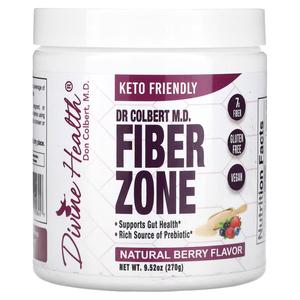 Добавка Divine Health Dr Colbert MD Fiber Zone Natural Berry, 270 г