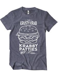 Футболка синего цвета SpongeBob