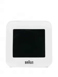 Будильник digital travel, 5,7х5,7х2 см, Braun Watches, белый