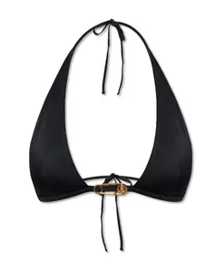 Верх бикини Versace, черный