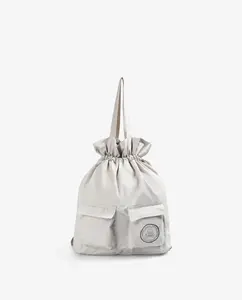 Детский рюкзак с передними карманами с клапанами Scalpers, серый