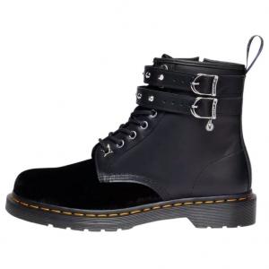 Ботинки Dr. Martens x Wednesday 1460 Velvet Boots 'Black'