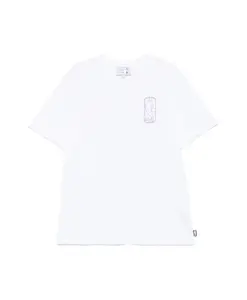 Белая футболка НБА с логотипом. Maison Labiche, белый