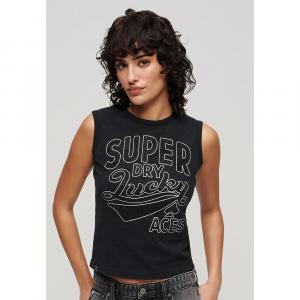 Футболка Superdry Retro Embellished , черный