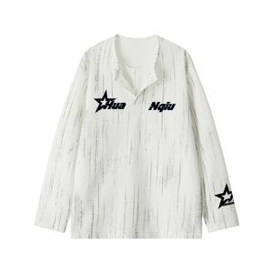 Футболка Unisex Crew Neck Moderate Mock Two Piece HUANQIU, белый