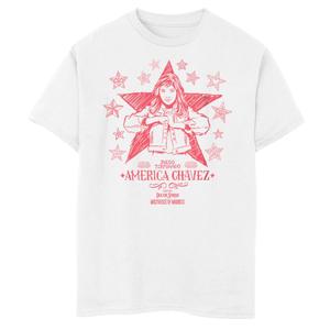 Футболка с рисунками и портретом «Доктор Стрэндж» для мальчиков 8–20 лет, фильм «Америка Чавес 2» Licensed Character