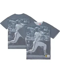 Мужская футболка с принтом Mike Schmidt Philadelphia Phillies из коллекции Cooperstown Highlight Sublimated Player Graphic Mitchell & Ness