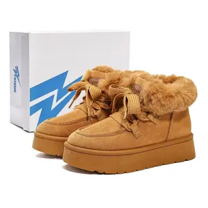 Feiyue Ботинки Snow Boots Women's Camel/White