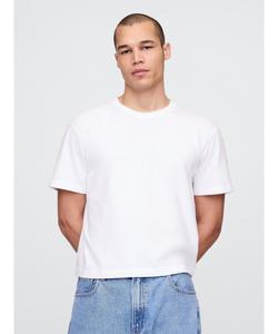 (U) Плотная укороченная футболка