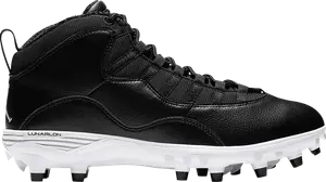 Кроссовки Air Jordan 10 TD Mid Black White, черный