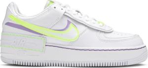 Кроссовки Nike Wmns Air Force 1 Shadow 'White Electric Green', белый