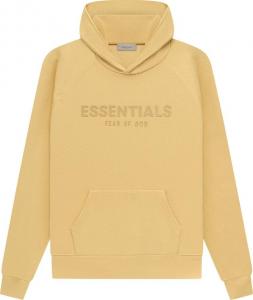 Худи Fear of God Essentials Waffle Raglan Hoodie 'Light Tuscan', желтый