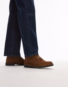 Ботинки Clarks Desert EVO из замши цвета коричневого колы