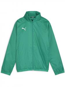 Тренировочная куртка "TeamGoal Allweather Jacket Jr" зеленого цвета Puma