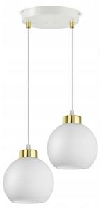 Подвесной светильник в форме шара Kiki Design II, количество языков пламени: 2