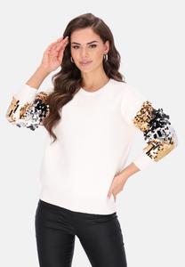 Джемпер faina Jumper, Cream/Beige