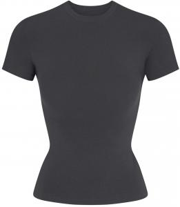Футболка Skims Cotton Jersey, черный
