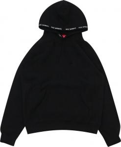 Толстовка Supreme Channel Hooded Sweatshirt 'Black', черный