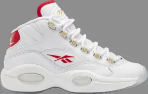 Кроссовки question mid big kids 'dr. j' Reebok, белый