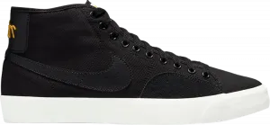 Кроссовки Nike Blazer Court Mid Premium SB 'Black', черный