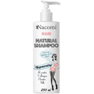 Nacomi Hair питательный и восстанавливающий шампунь для волос, 250 мл