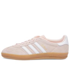 Кроссовки Adidas Gazelle Indoor W, цвет Sandy Pink, White & Gum