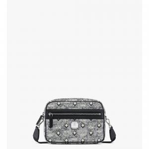 Маленькая сумка через плечо из джинсовой ткани Visetos MCM, eg