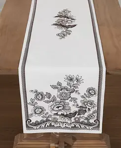 Скатерть из полиэстера Woodland, 60 x 120 дюймов Spode, ivory