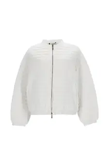 Стеганая куртка на молнии Moorer, белый