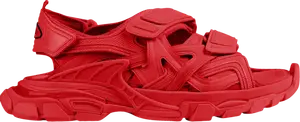 Сандалии Balenciaga Track Sandal Red, красный