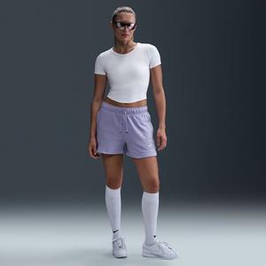 Shorts w nsw club flc ft mr 4" gx sht Nike, сиреневый