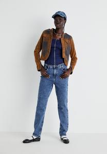 Джинсы прямого кроя NMDAISY MOM FIT JEAN Noisy May, синие джинсы