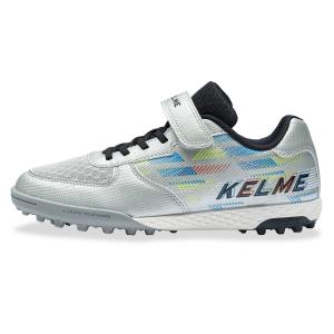 Антискользящие и износостойкие дышащие низкие детские футбольные бутсы Kids' KELME, голубые