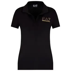 EA7 EMPORIO ARMANI 7W000266_AF12500 поло с коротким рукавом, черный