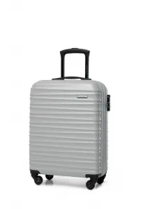 Небольшой чемоданчик из abs-пластика на колесиках. Wittchen, Grey